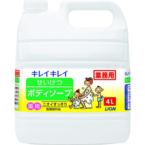 キレイキレイせいけつボディソープ 4L×3個
