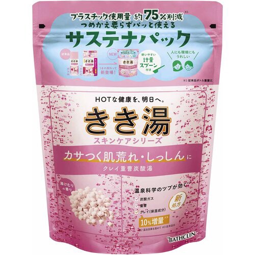 きき湯 クレイ重曹炭酸湯×12個