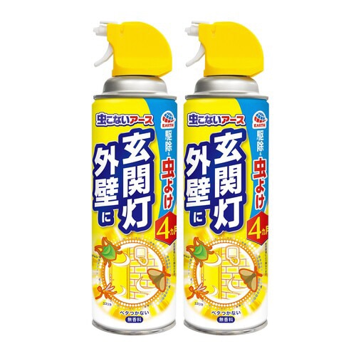 虫こないアース 玄関灯・外壁に 450mL 2本P