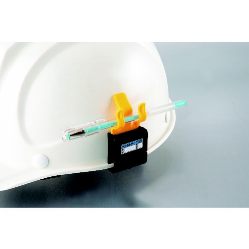 ヘルメット用ペンホルダー