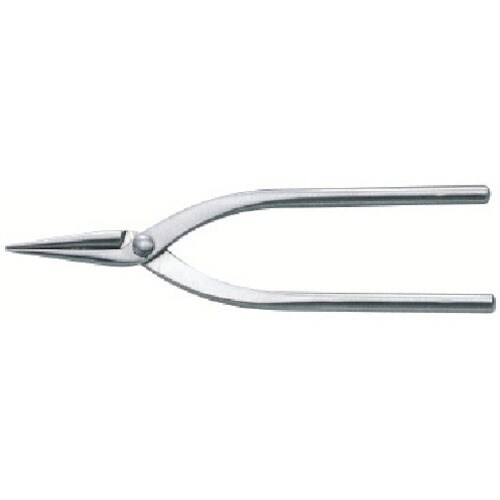 ステンレス製精密ヤットコ 両丸タイプ120mm