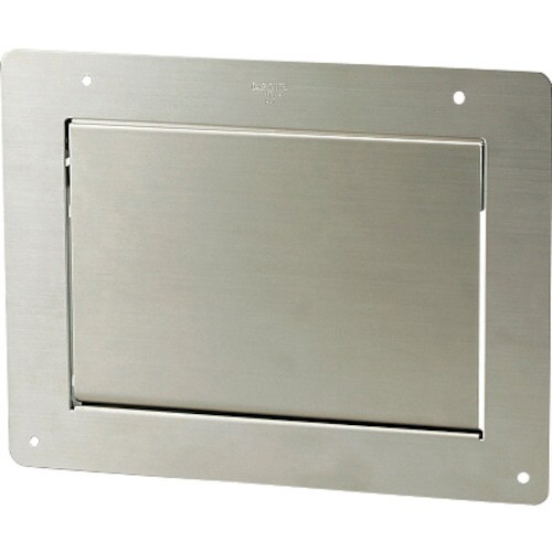 ダンパー付ステンレス屑入投入口