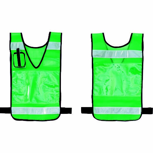 差し込み式メッシュ安全ベスト