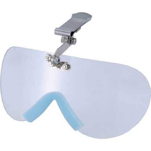 保護シールド ヘルメット取付型