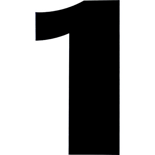 マグネット切り文字 ブラック 1