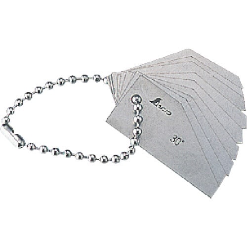 ベベル角度測定ゲージ9枚組