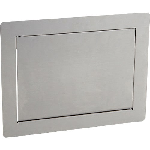 ダンパー付ステンレス屑入投入口