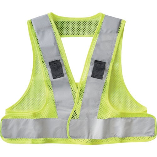 F−H−Vフルハーネスベスト蛍光イエロー×シルバー