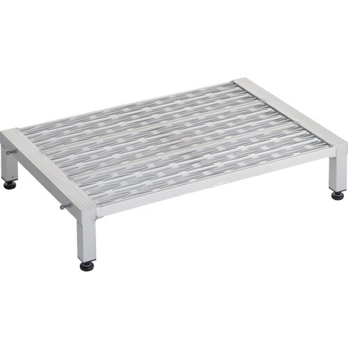 高床式アルミ製ステップ グレーチング仕様