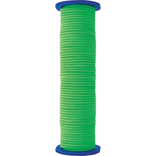 ゴム水糸 リール巻 蛍光グリーン 3mm 30m