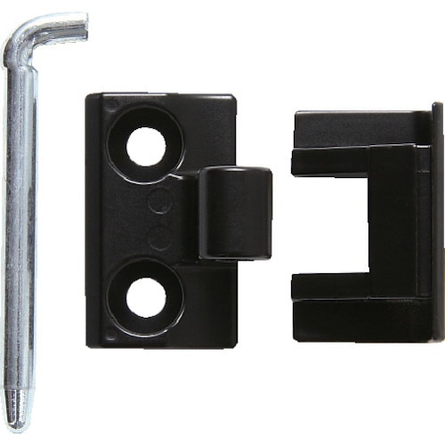 開き抜き差し蝶番(がぶせ扉用)