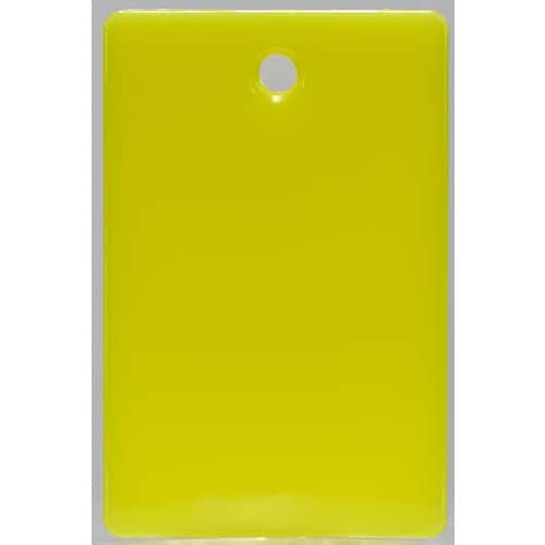 スチロール番号札 無地 長方形