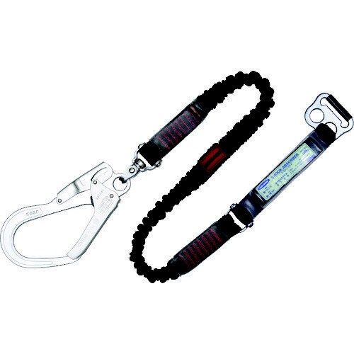 胴ベルト型用ランヤード ノビロン 黒