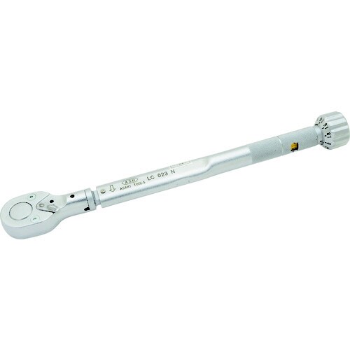 ラチェットヘッド付トルクレンチ5−25N.M