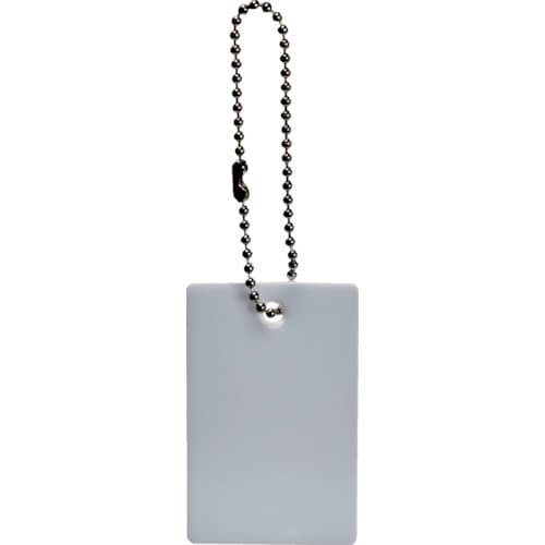 バルブ開閉札(ボールチェーン付)