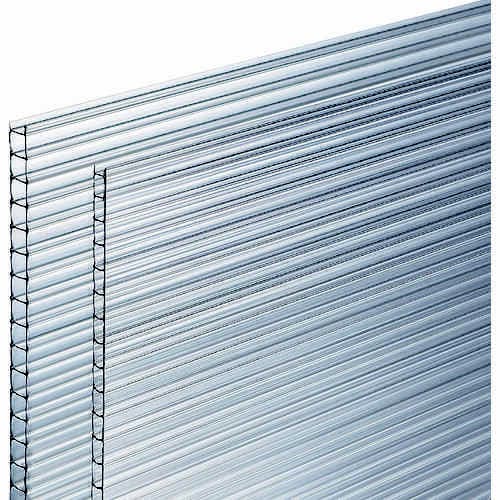 ポリカ中空ボード450×900×4mm透明2枚入