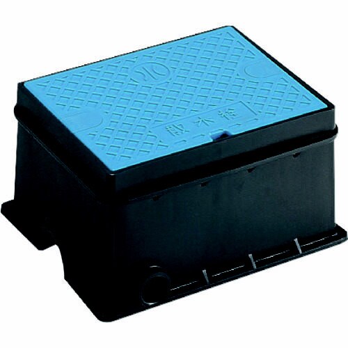 散水栓ボックス(床面用)青 R81−9−