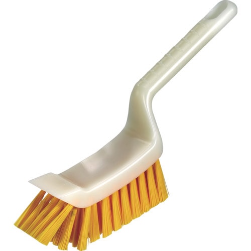 スクレーパー付ブラシ HACCP対応 イエロー