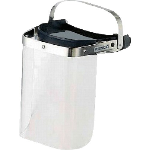 作業帽装着用防災面