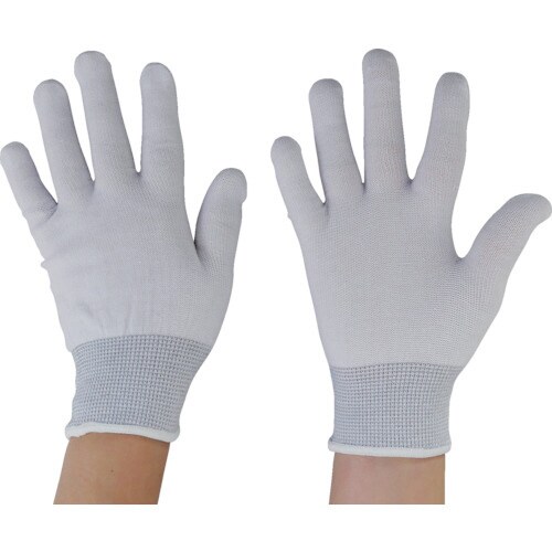 下履き手袋 薄手2層編み フリーサイズ