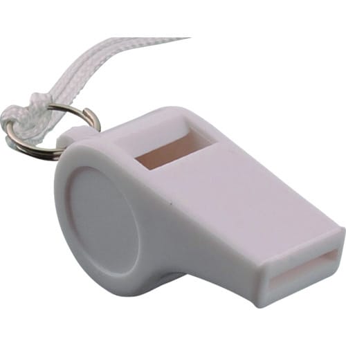 ホイッスル(プラスチック・大型)白