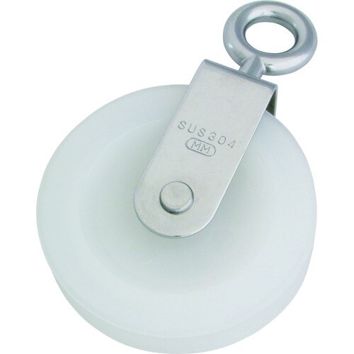 ナイロンプーリーアイ 使用ロープ径―9mm