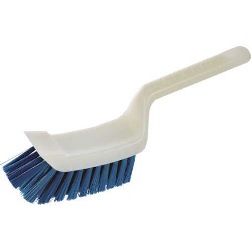 スクレーパー付ブラシ HACCP対応 ブルー