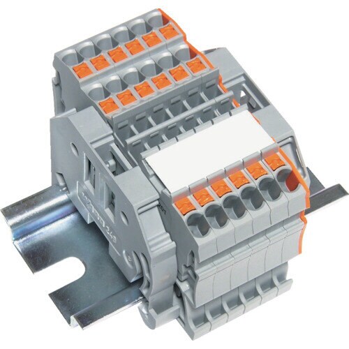 スプリング式端子台