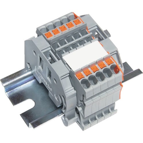 スプリング式端子台