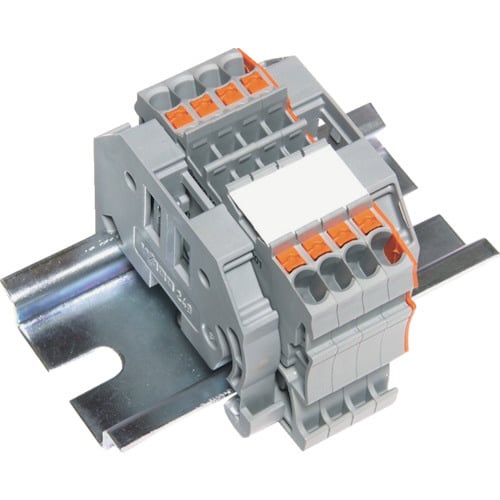 スプリング式端子台