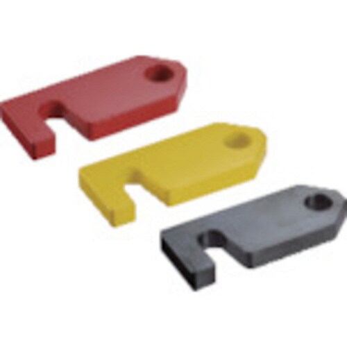 型開き防止プレート 黄