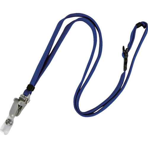 脱着式名札用ストラップ 青