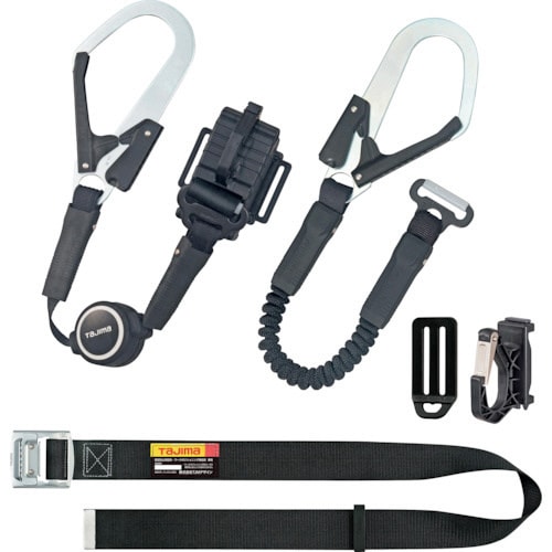 胴ベルト型用リール式ダブルランヤードセット