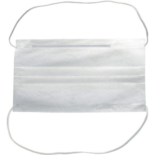 作業用マスク(頭掛けタイプ)1層 (100枚入)