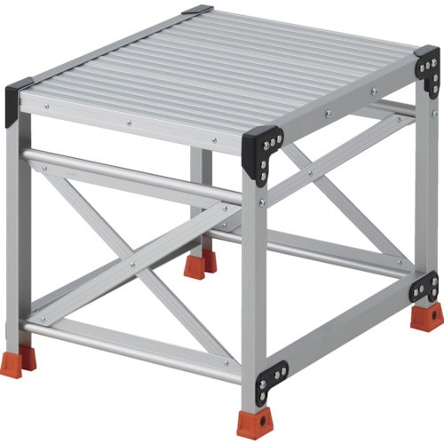 作業用踏台 1段 高さ0.5m 天板500×600