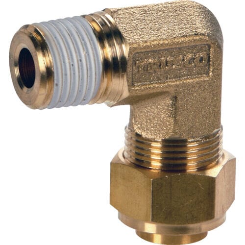 クイックシール継手 エルボ φ8X6 呼びR1/4