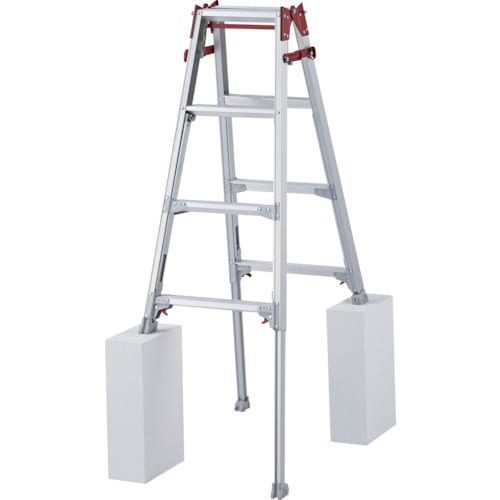 はしご兼用脚立(脚部伸縮式)