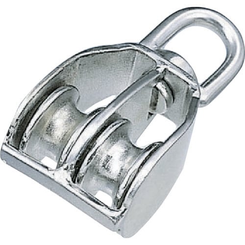 ステンレス 豆ブロック2車