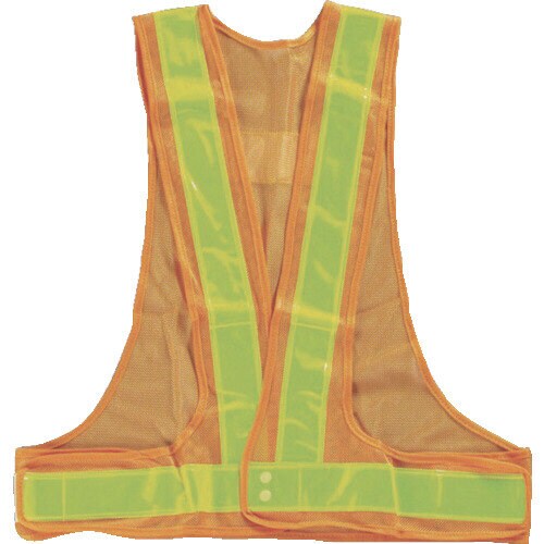 安全ベスト イエロー*イエロー ポリエステル製