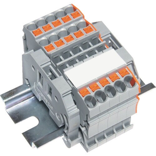 スプリング式端子台