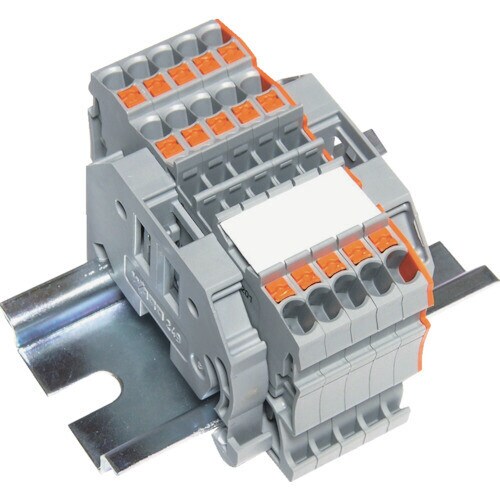 スプリング式端子台