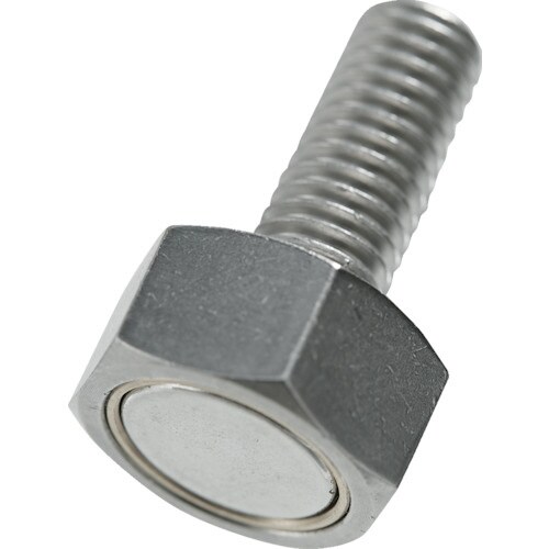 マグネット付六角ボルト焼入れタイプ M5XL10