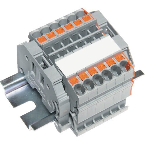 スプリング式端子台