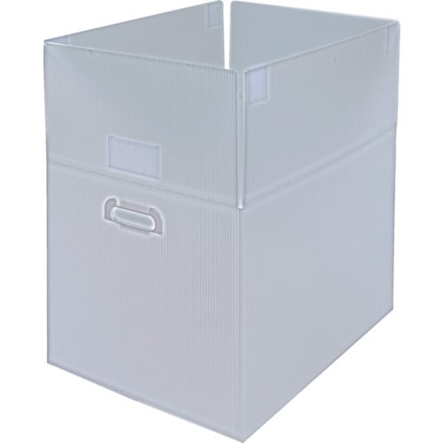 ダンボールプラスチックケースマジックテープ付