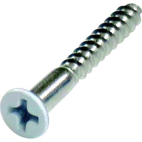 ステンレス カラー木ねじ 皿頭