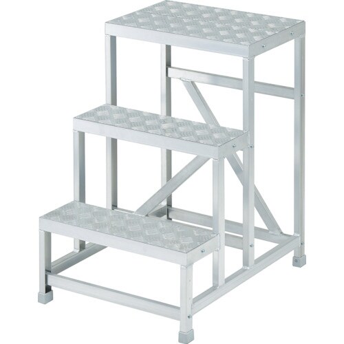 ライトステップ DBS型 縞板タイプ 3段0.9m