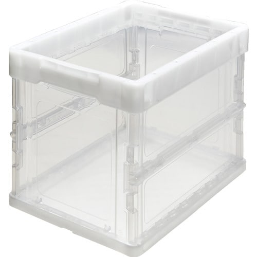 薄型折りたたみコンテナ オリコン 20L 透明