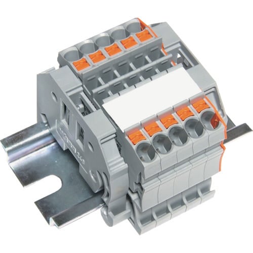 スプリング式端子台