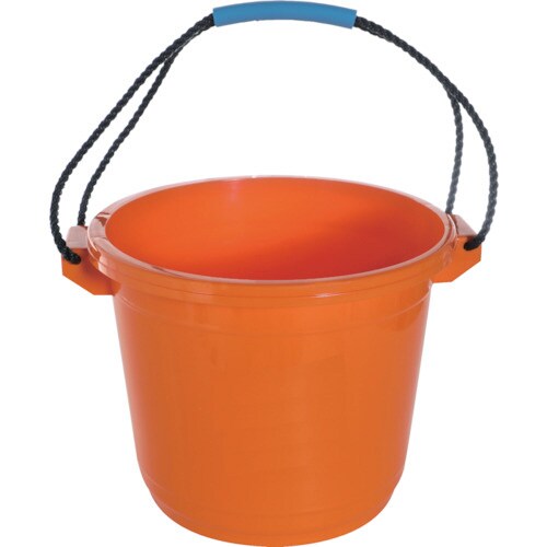 ハードプラバケツ 14L オレンジ色