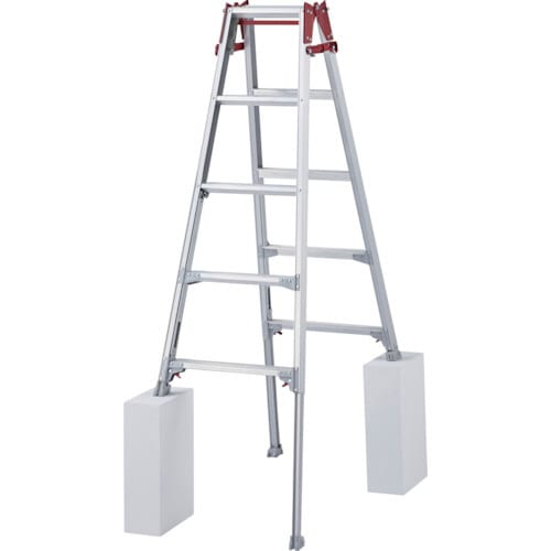 はしご兼用脚立(脚部伸縮式)